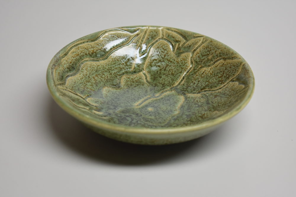 green leaf bowl
